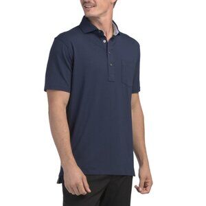 GREYSON Maltese Blue Pima Cotton Blend Apache Ii Polo
